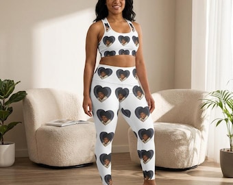 Yoga Pants | Michael Jackson Heart Pattern