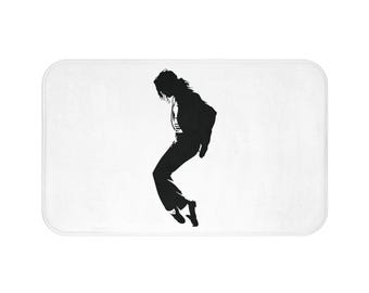Michael Jackson Silhouette Bath Mat