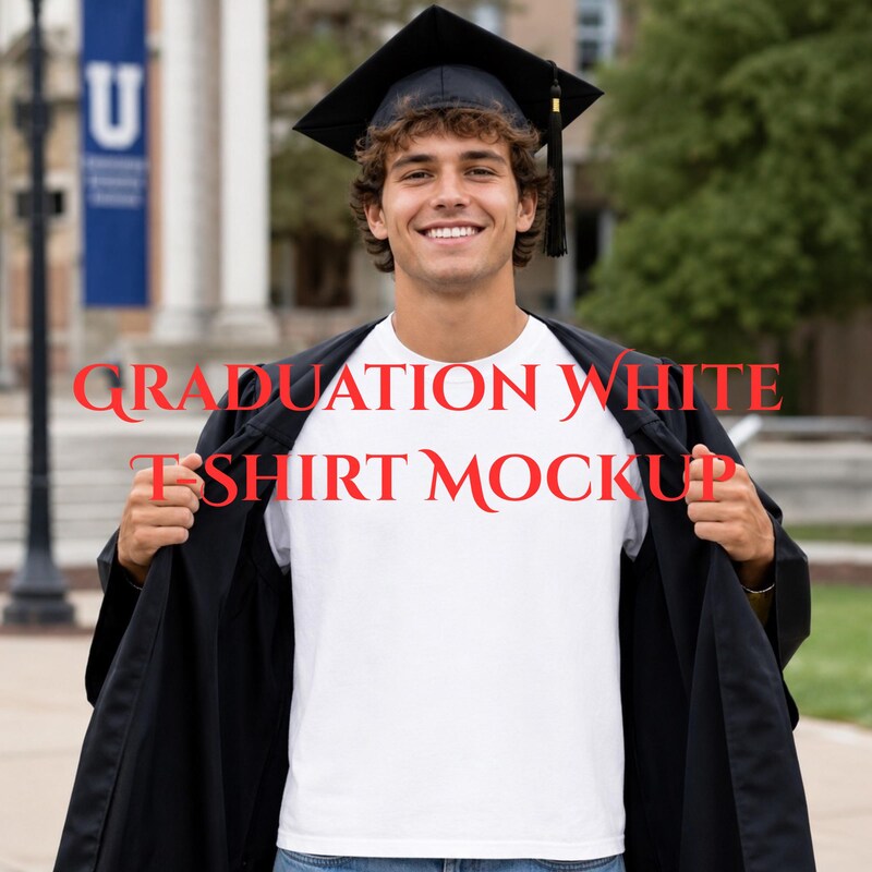 Graduation Gown Mockup - Etsy