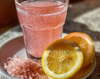 Guida al sale himalayano per la perdita di peso, ricetta naturale per accelerare il metabolismo, trucco del sale rosa su TikTok, bevanda all'acqua e limone, trucco per dimagrire, PDF digitale