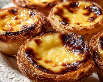 Pastel de Nata Recipe PDF – Authentic Portuguese Custard Tart (Digital Download)