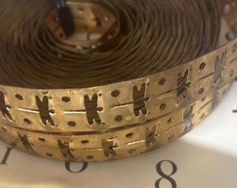 Brass DRAGONFLY Ribbon  (1 foot x 3/4” wide)