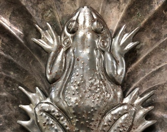 GROßER Stahlfrosch Ornament (1 Stk)