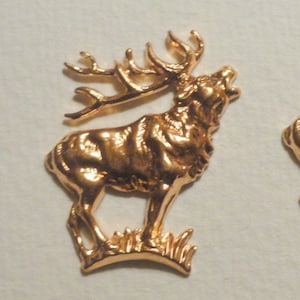 RARE Vintage Tiny Coin Sized Elks 1 pc image 1