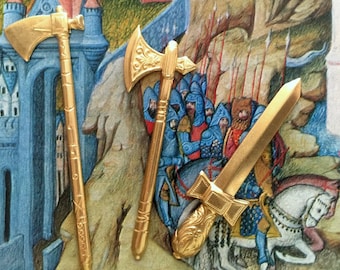 Renaissance Medieval Weapons ( 3 pc set )