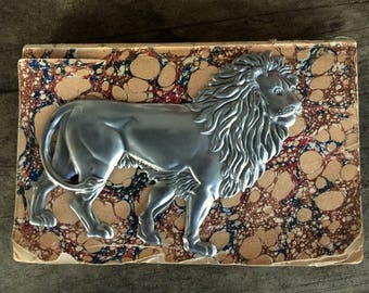 Rare Big Lion Steel Stamping (1 pc)