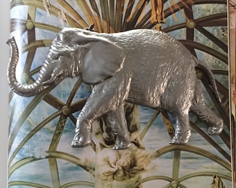 Rare Magnificent  BIG Steel Elephant (1 pc)