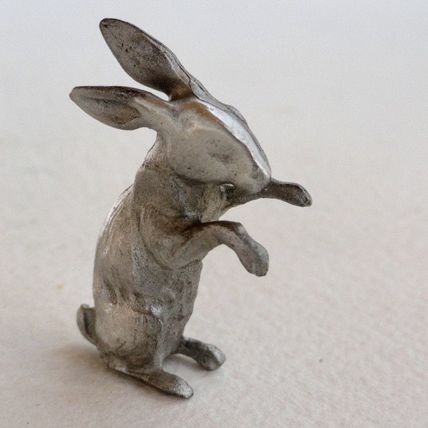 Pewter Story Book Rabbit