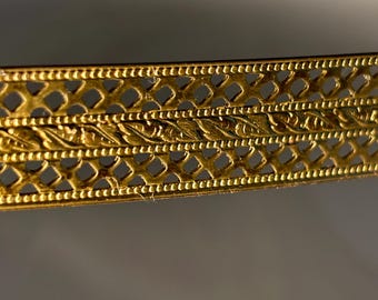 Malla de filigrana y bandas de galería LEAF (vendidas por pie) de 5/8” de ancho