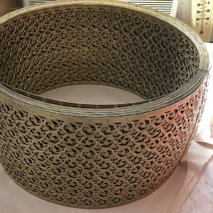 RARE Giant Filigree Banding 9” width (sold by the foot)