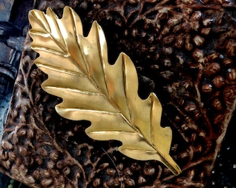 JUMBO Vintage Oak Leaf (1 pc)