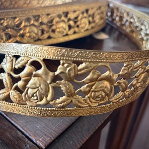 RARE Embossed Rose Gallery Banding (1 foot)