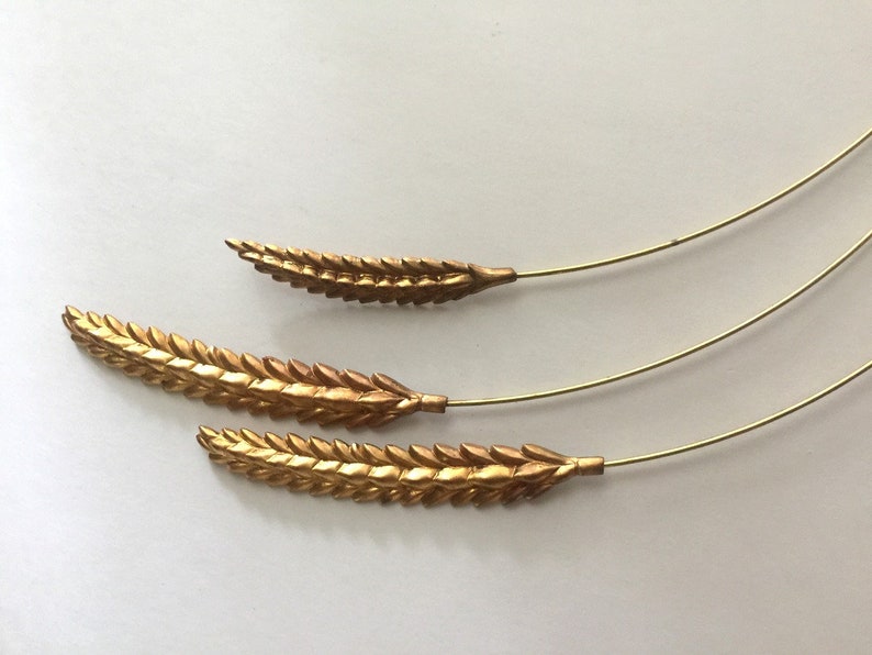 Wheat Grain on a Wire 2 pc
