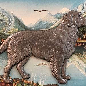 Rare BIG  STEEL Golden Retriever  (1 pc)