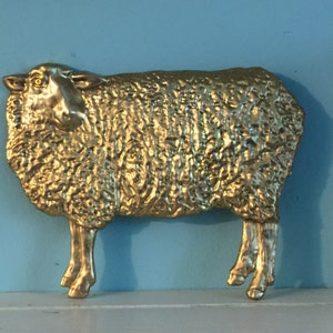 Jumbo schaap Weathervane folk stempelen (1 PC)