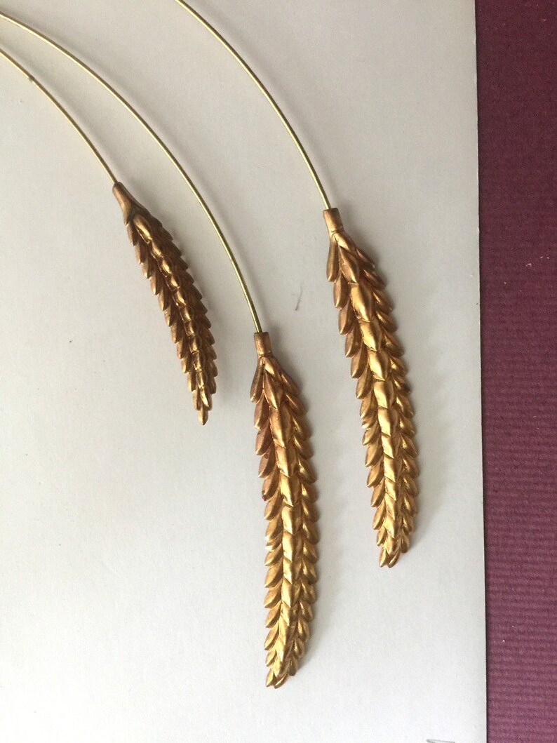 Wheat Grain on a Wire 2 pc