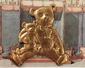 Teddybär mit Babybär XL (1 Stück)