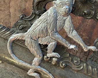 Mono de acero prensado extragrande (1 pieza)