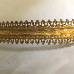 RARE Ribbon Style Banding 7/16&quot; wide (sold by the foot)