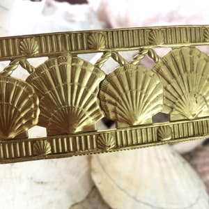 RARE Scallop Shell Banding 1 foot image 4