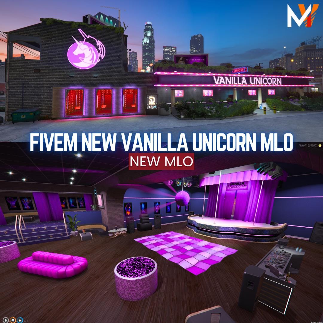 Fivem New Vanilla Unicorn Mlo: Custom Interior - Etsy UK
