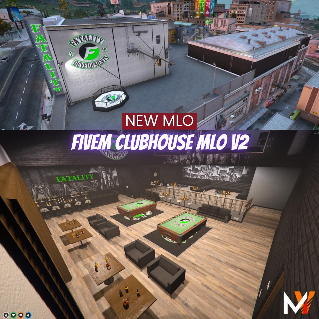 White Rabbit Club Housefivem Fivem Clubhouse Mlo V2: Fatality New Custom Interior - Etsy Australia