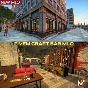 Fivem Craft Bar MLO: New Interior