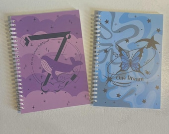 Kpop Reusable Sticker Book – A5 Size | 50 Sheets (100 Pages)