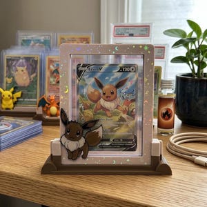 Eevee 'Cosmic Earth' Edition: Top Loader DUO Card Display