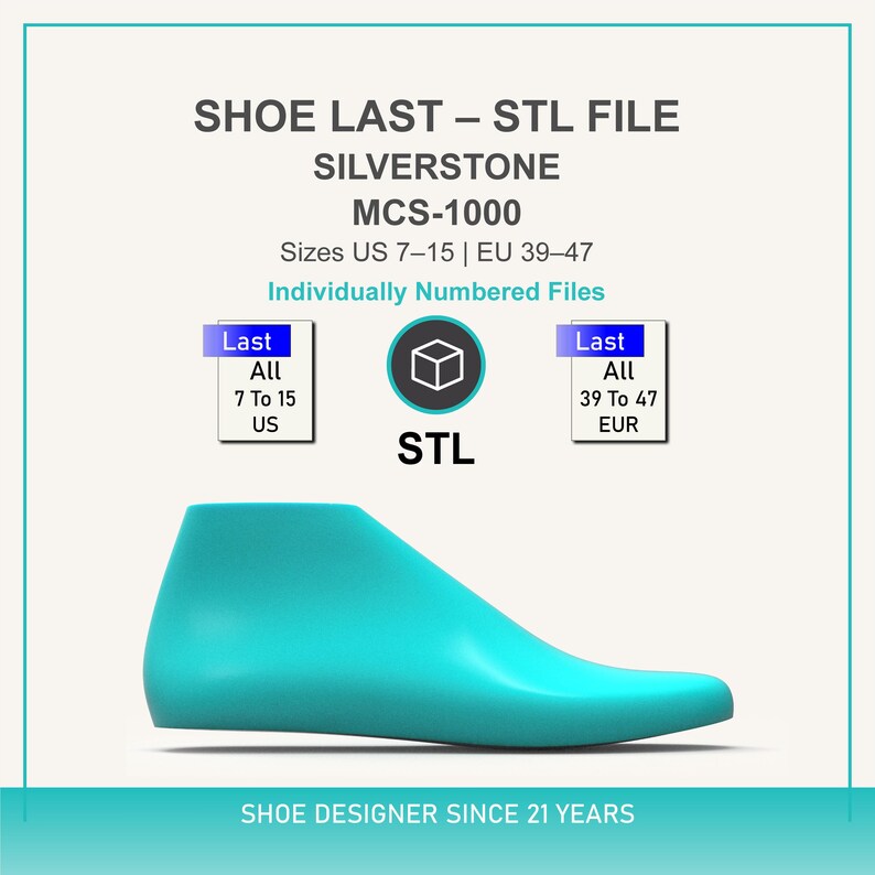 Sneaker Pattern Bundle PDF + DXF | 3 Sneaker Patterns + Shoe Last STL ...