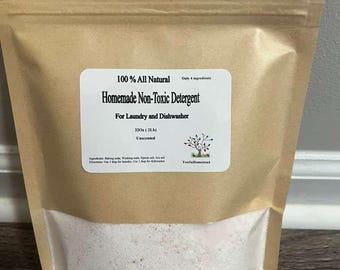 All Natural Homemade Laundry and Dishwasher Detergent