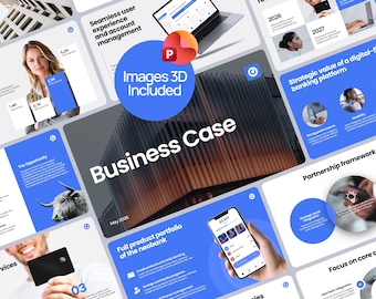 Business Corporate PowerPoint Template | Images & 3D included | Fully Editable Slides