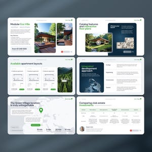 Canva Real Estate Presentation Template | Pictures & 3D Included | 34 Editable Slides image 6