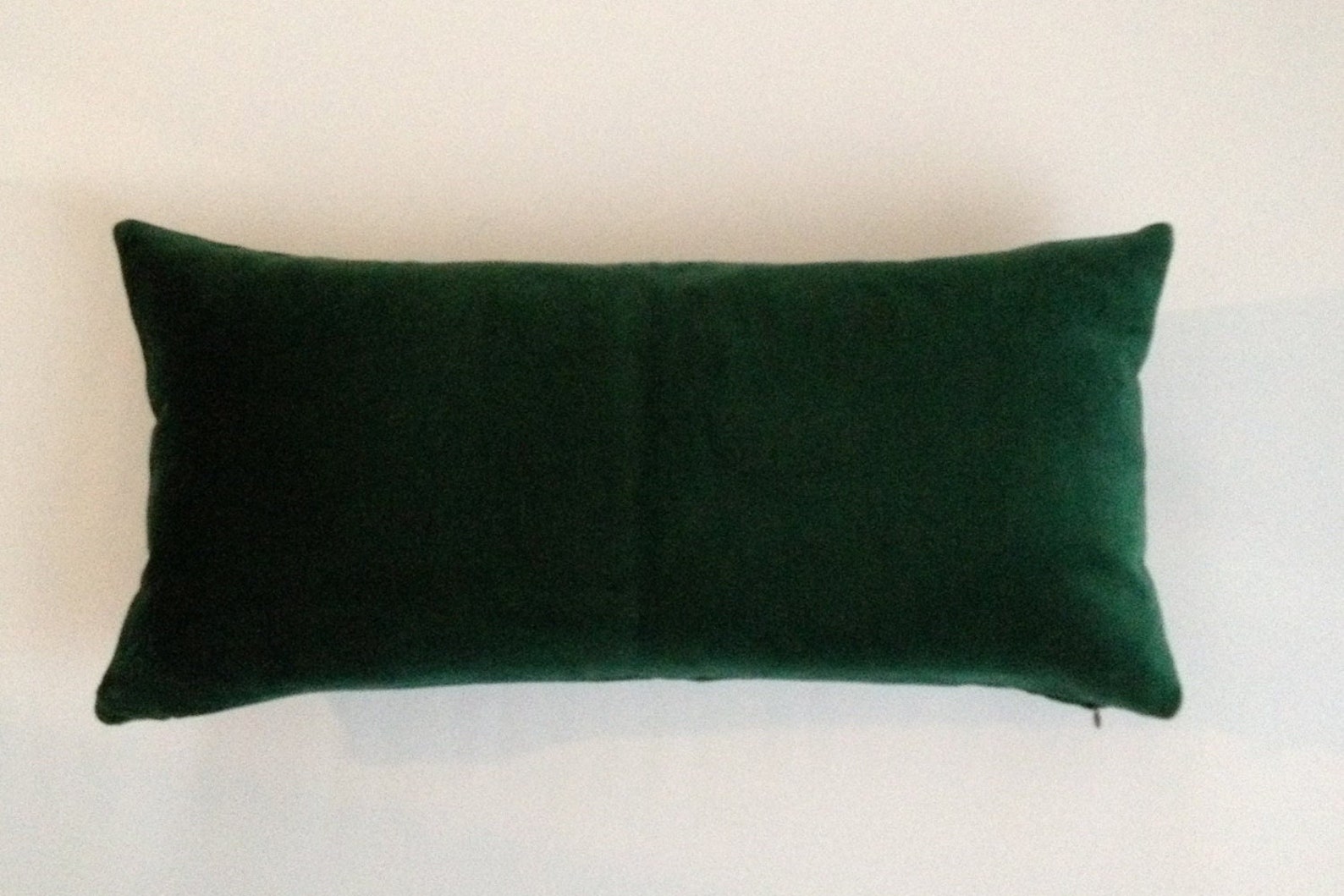 Emerald Green Decorative Bolster Pillow Cover 10x20 to 12x24 Etsy Canada