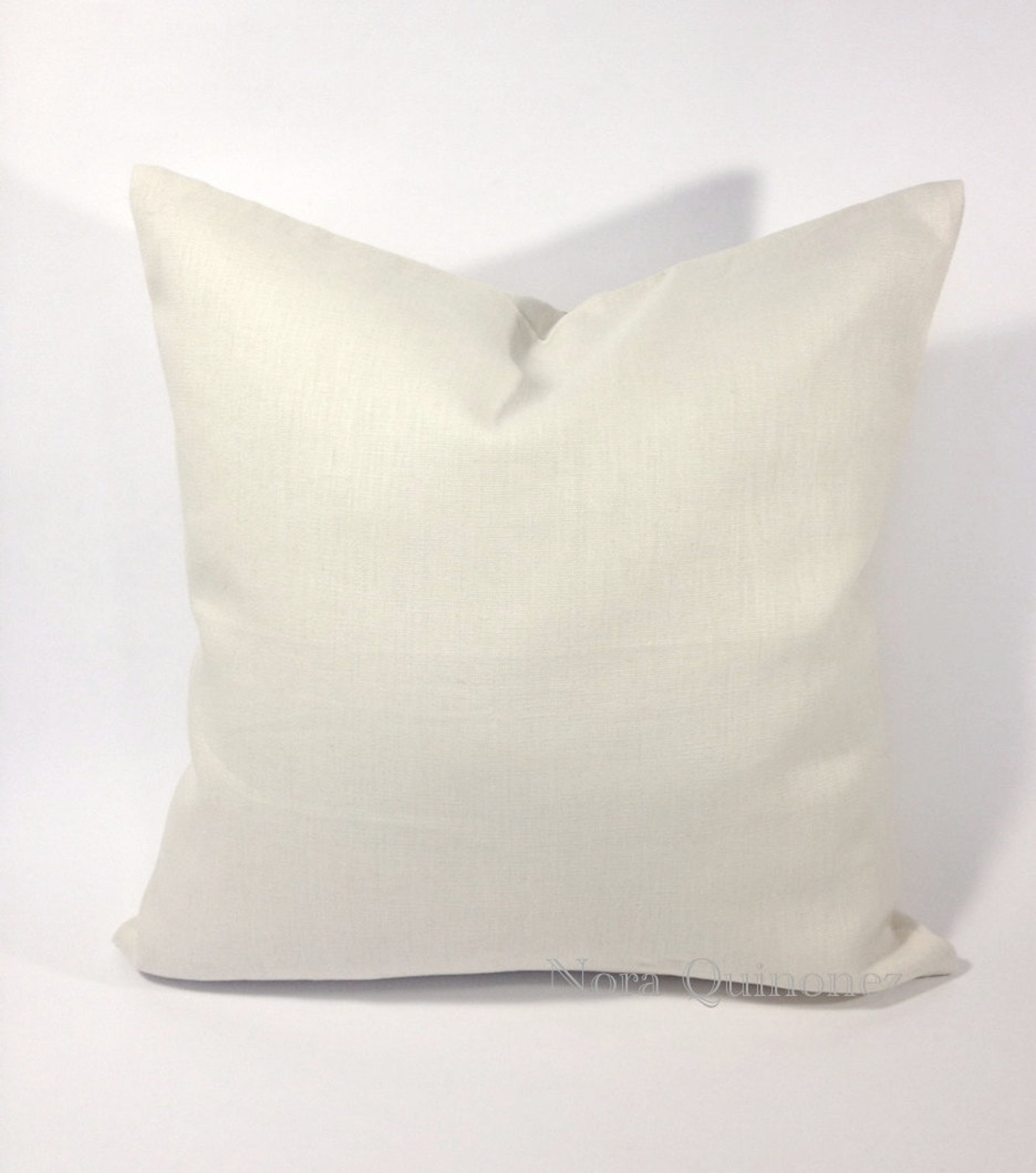 Decorative Linen Throw Pillow Cover medium Weight Linen or Etsy
