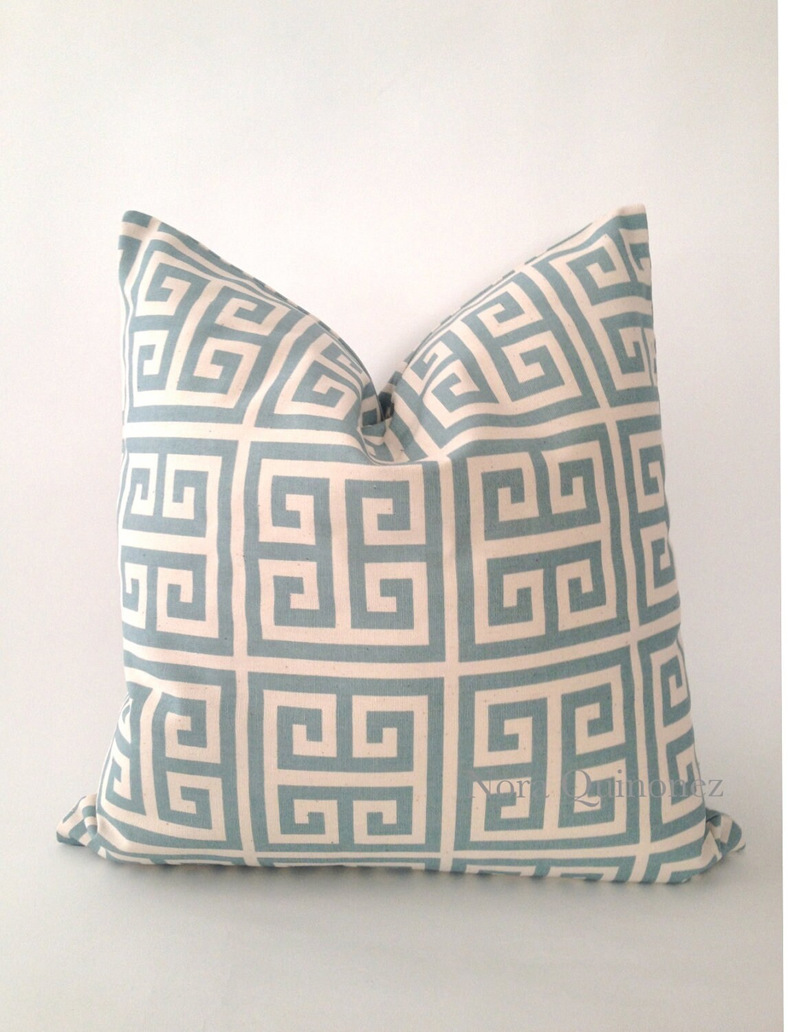 Decorative Pillow Cover SET OF TWO 16x16 o 18x18 Greek Key Etsy