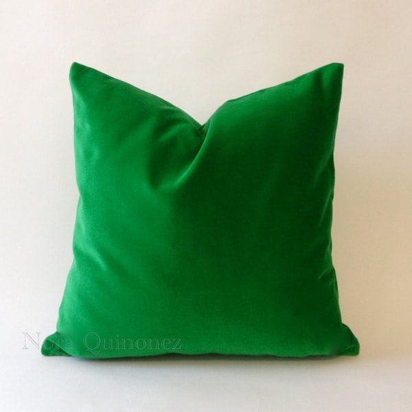 Kelly Green Pillows Etsy