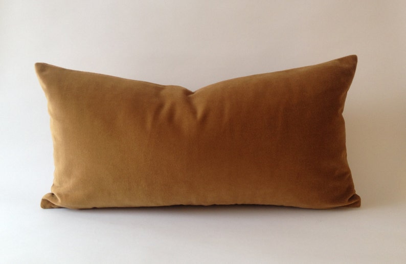 Camel Brown Decorative Bolster Pillow Cover Medium Weight Etsy