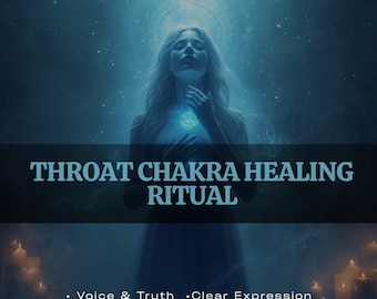 Throat Chakra Healing Session, Clear Communication, Authentic Expression Activation, Release Fear Speaking, Energy Balance