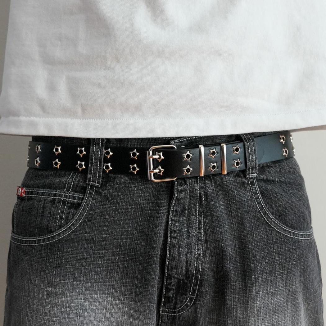Y2k Grommet Belt - Etsy
