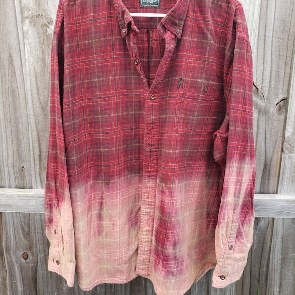 Ombre Flannel - Etsy