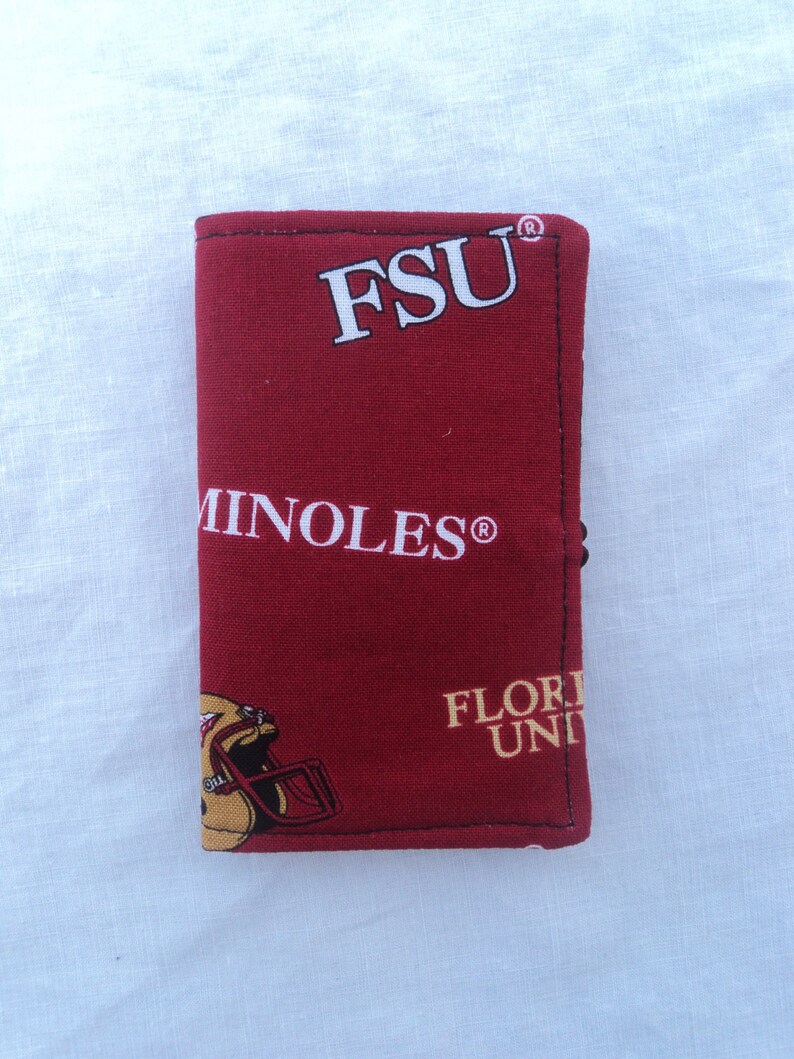 Card Keeper Wallet Credit Card Holder FSU Florida Etsy