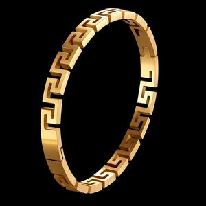 Versace Gold Bangle - Etsy
