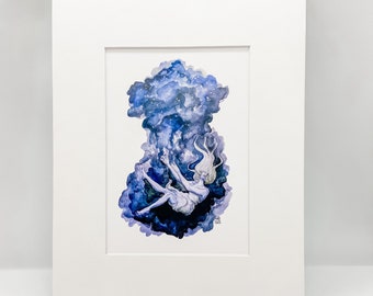 Under - Watercolor Print