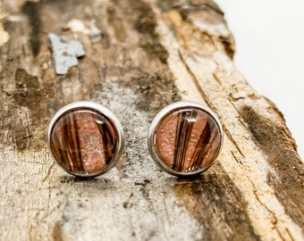 Nature Walk Earrings - Sandhill Crane Feather