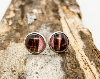 Nature Walk Earrings - Sandhill Crane Feather