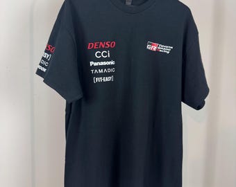 Toyota Gazoo Racing Team Replica Premium T-Shirt – GR WRC Motorsport Shirt – Black Racing Streetwear Unisex