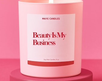 Esthetician Gift Funny Candle for Badass Estheticians Spa Candle Waxing Gift Esthetician Birthday Gift Cosmetology Candle Gift