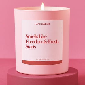 New Beginnings Gift for Life Changes Divorce Party Gift Single Again Gift Finalized Legal Battle Gift Freedom Independence Separation Gift