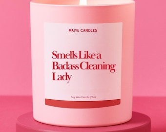 Housekeeper Candle Gift for Housekeeper Cleaning Lady Gift Housekeeper Birthday Gift Thank You End Year Birthday